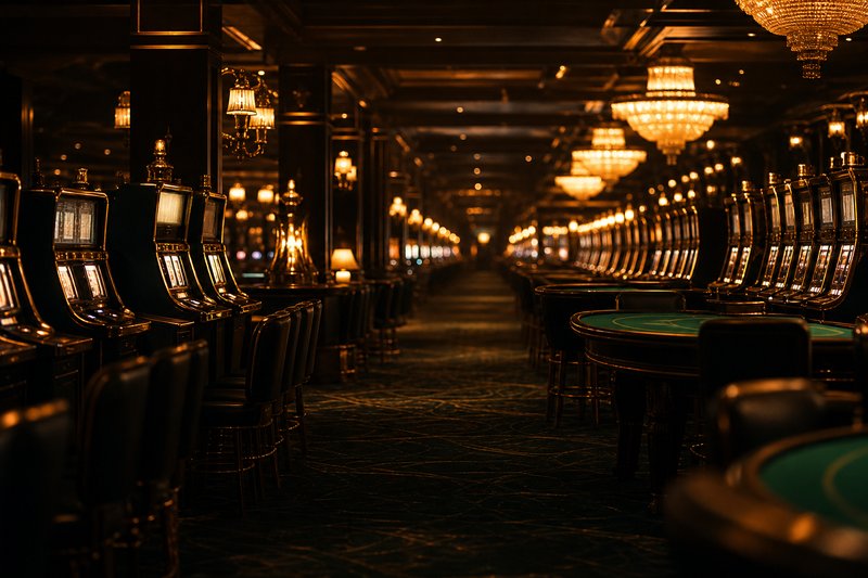 Casino-Stimmungsbild zum Testbericht von Löwen Play – Slots und Spielatmosphäre